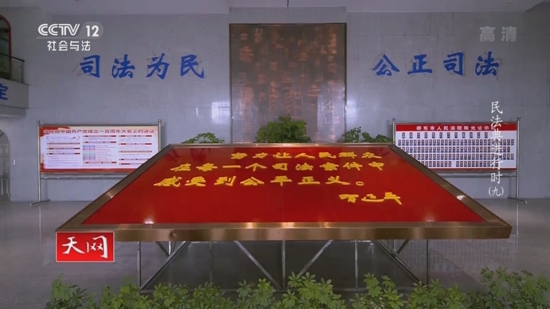 天网 《天网》 20220310 系列纪录片《民法典进行时》（9）