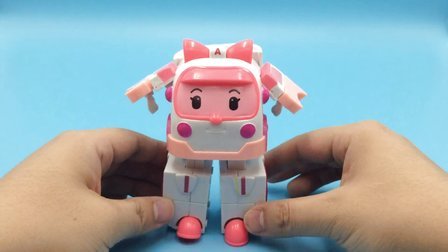 玩具SHOW变形警车珀利玩具 第一季 珀利拆封试玩