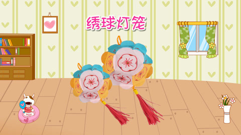 DIY手工创意制作大全 桃花绣球灯笼DIY教程