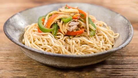 达人厨房 美食台三丝冷面