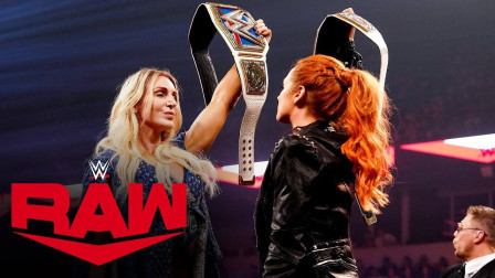 WWE RAW 2019 【RAW 10/07】米兹向夏洛特贝基狂吹彩虹屁