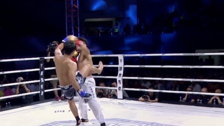 日本大将来华挑战，赛前挑衅，韩飞龙擂台展现舍身踢，教他做人