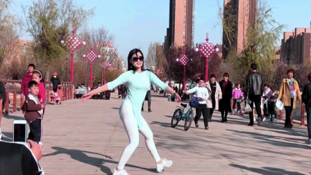 优雅大气中三广场舞《芦花美》享受音乐带来的快乐