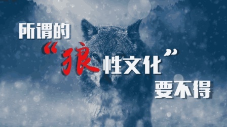 狼性文化要不得