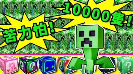 酷爱我的世界 第三季 10000只苦力怕同时出现？场面完全失控