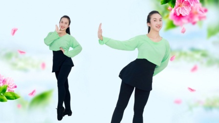 糖豆广场舞课堂《花都开了你来不来》欢快活泼