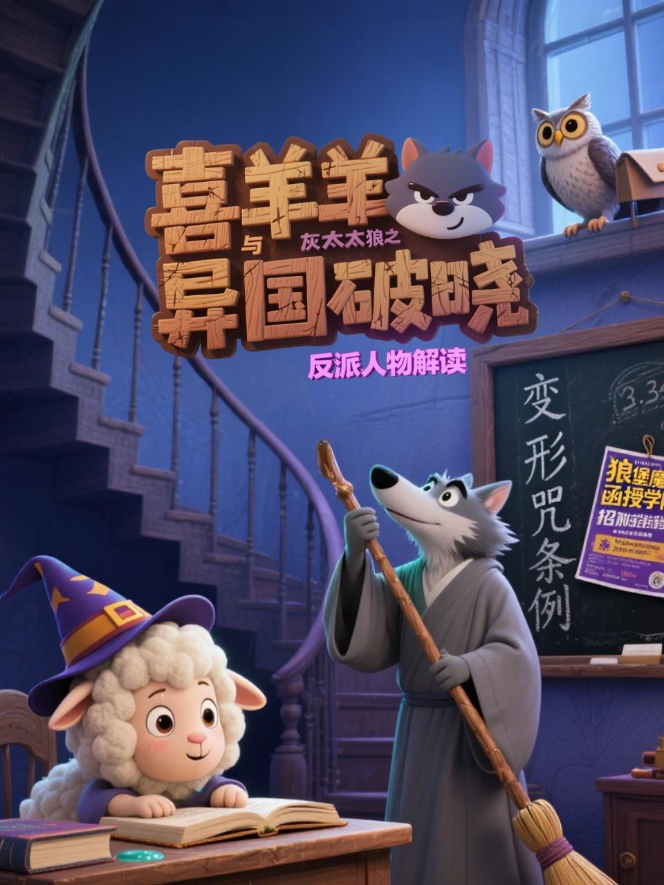 《喜羊羊与灰太狼之异国破晓》反派人物解读