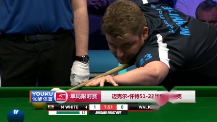2019单局限时赛短视频 【单局限时赛】比赛集锦：迈克尔·怀特51-23战胜乔·沃克