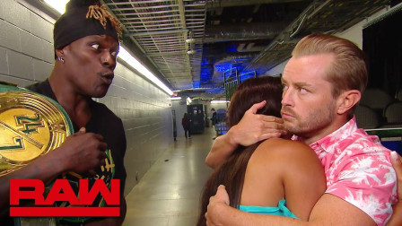 WWE RAW 2019 【RAW 07/01】冠军腰带和老婆，哪个重要