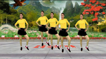 蓝莓思洁广场舞 轻松入门32步广场舞《广场style》动感欢快的旋律 舞步简单大方 适合初学者