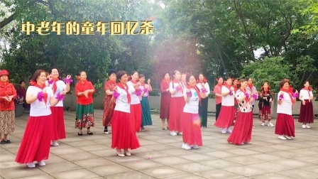中老年跳儿童舞蹈《蜗牛与黄鹂》也能如此俏皮