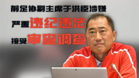 中国足球报道2022 纪检监察组：前足协副主席于洪臣涉嫌严重违纪违法，接受审查调查