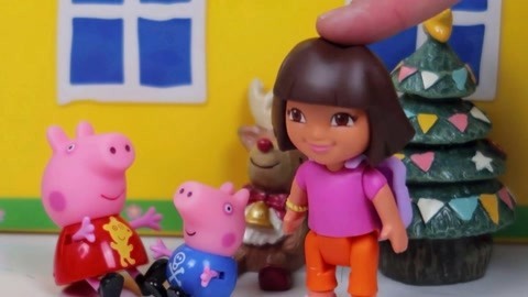 佩奇祝小朋友们新年快乐