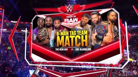 【英文解说】WWE RAW 第1478期：罗门连续获胜笑傲红色品牌