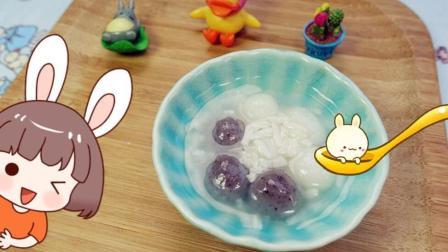 爱茉莉儿的食玩世界 迷你厨房酒酿双色小圆子 85