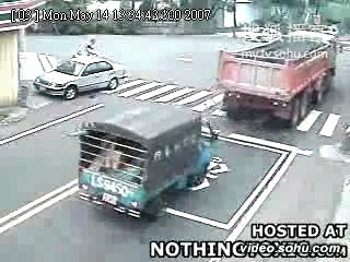 社会记实 十字路口发生的离奇死亡车祸