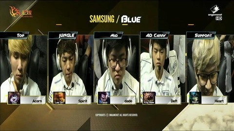 ogn大师赛 0526 三星 VS CJ 第一场