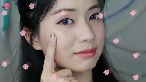 新手化妆教程 用眼线液画眼线的实用手法