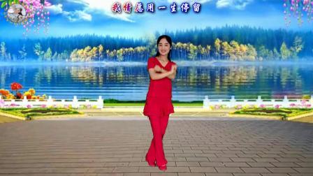 动感时尚广场舞 伤感情歌DJ广场舞《情难断》好听极了，简单32步