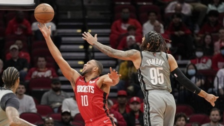 2021-2022赛季NBA集锦 NBA-戈登21分&遭驱逐 哈登25+11火箭破网豪取7连胜