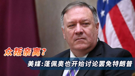 众叛亲离！国会骚乱后特朗普沦为众矢之的，蓬佩奥也发起致命一击