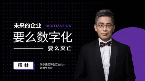 檀林：未来的企业要么数字化，要么灭亡