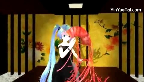 初音未来 千本桜 (Tda式Append 黒)-初音未来 (初音，miku)