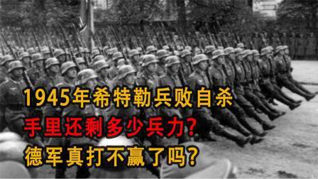 文史档案 希特勒兵败自杀，手里还剩多少兵力？德军真打不赢了吗？