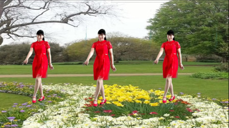 祁隆经典情歌健身舞《等你等了那么久》优美舞步