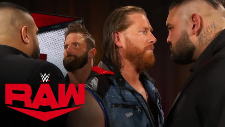 WWE RAW 2019 【RAW 11/18】痛苦大师AOP终于露面 埋伏演播室 突袭札克里德和科特