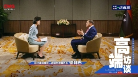 高端访谈 高端访谈 专访利比亚民族统一政府总理兼外长德拜巴