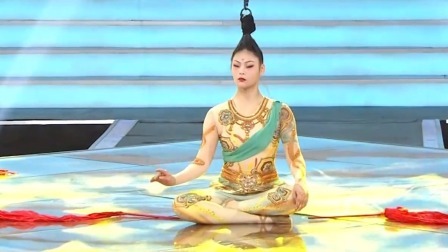 非你莫属 2022 西安姑娘再现传统技艺，杂技“吊发飞天”一舞惊人