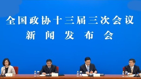 2020全国两会 全国政协十三届三次会议新闻发布会