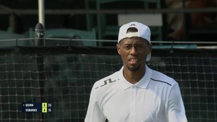 【全场回放】尤班克斯2-1奎因 2024年ATP250纽波特站 男单第二轮