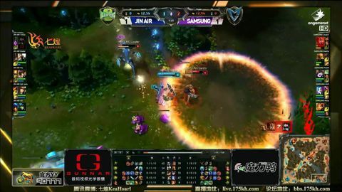 ogn大师赛 0223 三星 VS JinAir 第三场