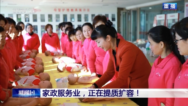 新闻1+1 《新闻1+1》 20230517 家政服务业，正在提质扩容！
