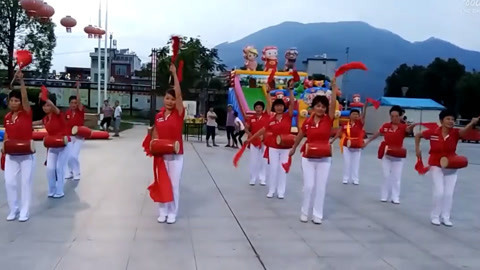 广场舞 《全国第二套健身腰鼓》