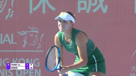 【全场回放】袁悦2-0肯宁 2024WTA香港站1/4决赛