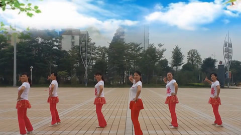 广场舞 广场舞《爱如星火》