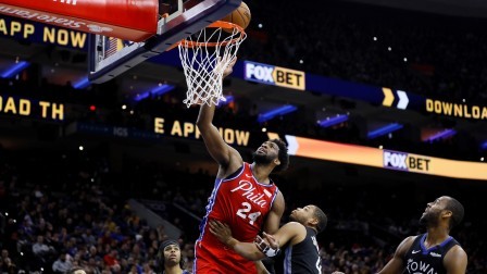 2020 NBA全明星正赛 恩比德赛季至今高光时刻，上演裆下妙传+死亡隔扣