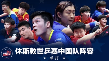中国乒协公布世乒赛参赛名单，马龙、许昕、刘诗雯缺席