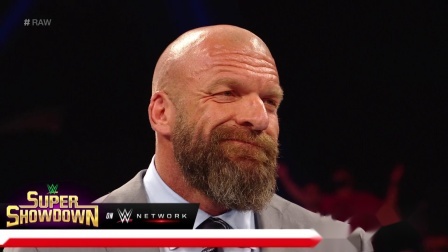 WWE RAW 2019 【RAW 06/03】HHH和兰迪奥顿同台飙车