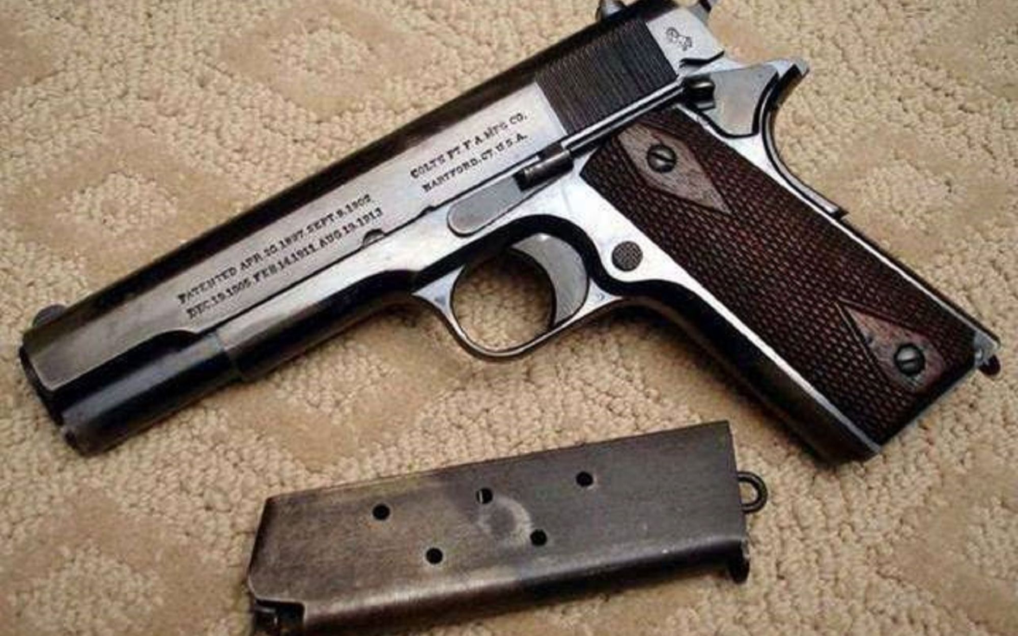 M1911：为何成为历史上服役时间最长的手枪？