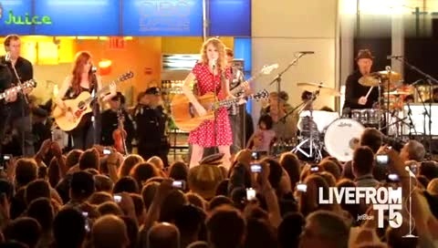 Taylor Swift Back To December 新年除夕T5现场版 10/12/31-Taylor Swift (泰勒·斯威夫特)