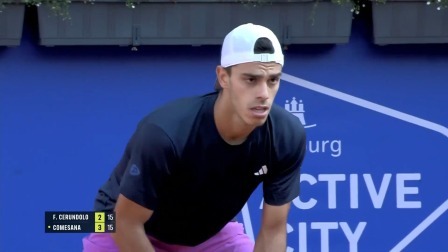 【全场回放】塞伦多洛2-0科梅萨纳 2024ATP500汉堡站 男单第一轮