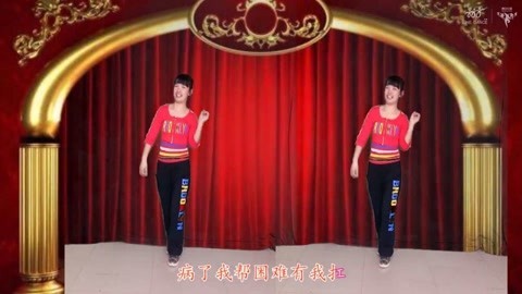 广场舞 充满了活力的广场舞