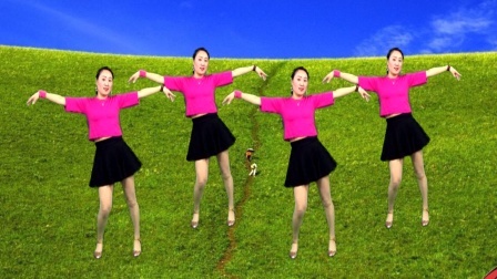 蓝莓思洁广场舞 美歌美舞《我是蝴蝶你是花》混搭32步附教学