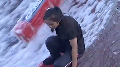 男生女生向前冲 第九季 小姐姐爆发洪荒之力勇登高台