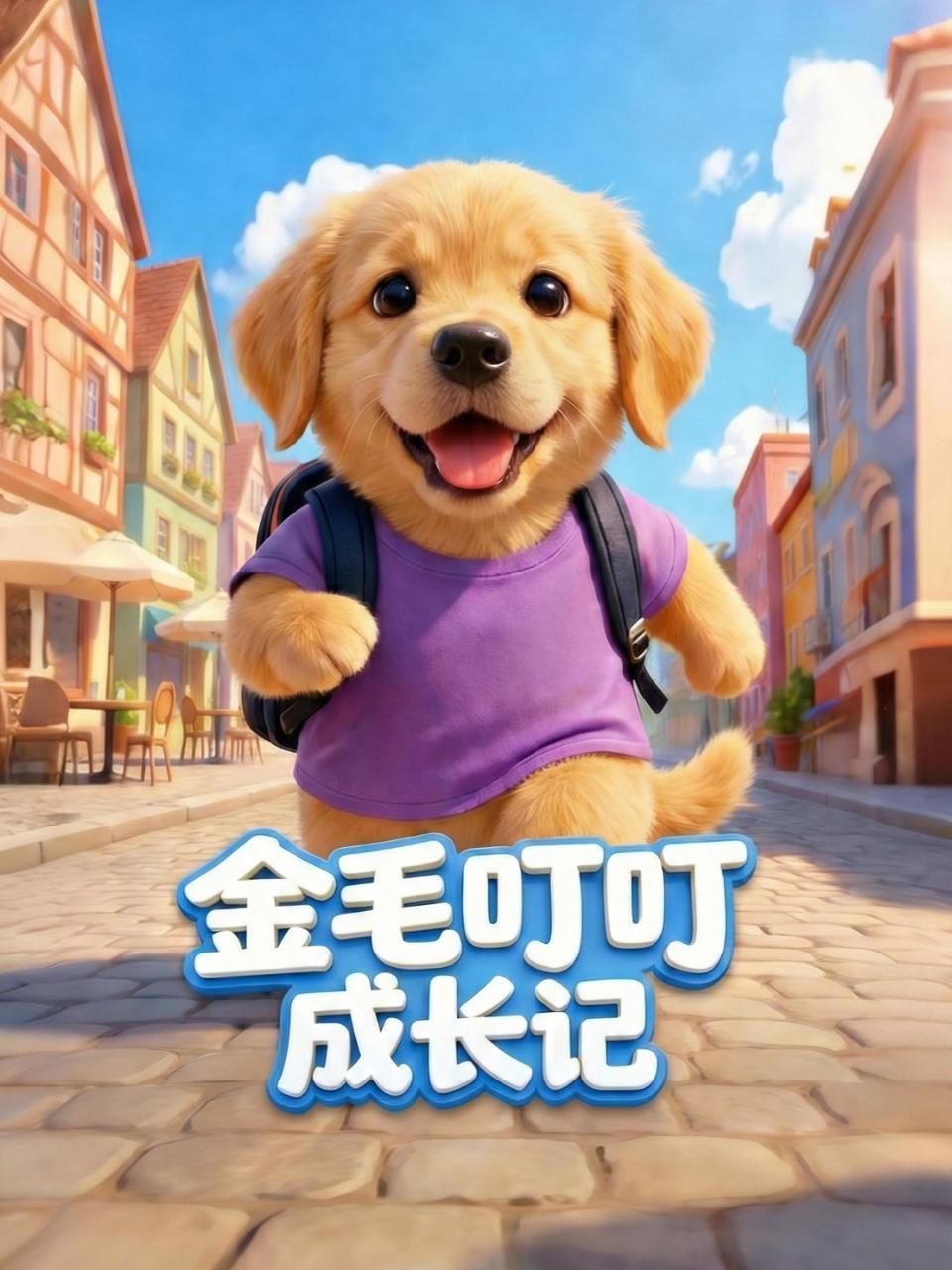 金毛叮叮成长记