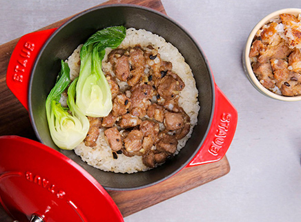 美食台 煲仔饭煮出漂亮锅巴的好方法